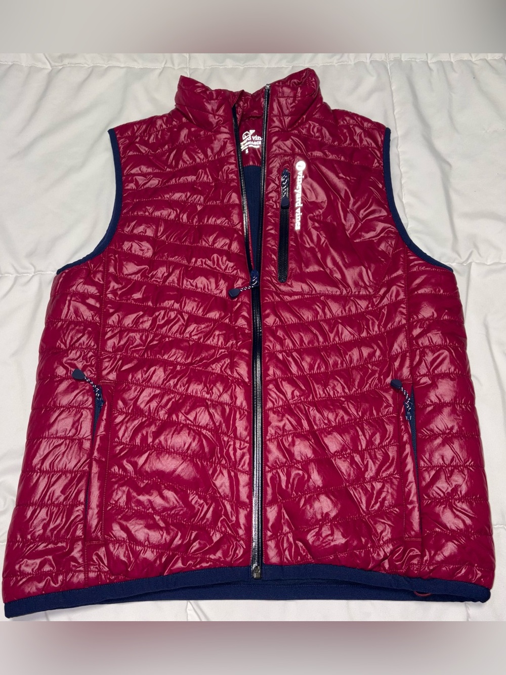 Vineyard Vines Performance Puffy Vest Size Small